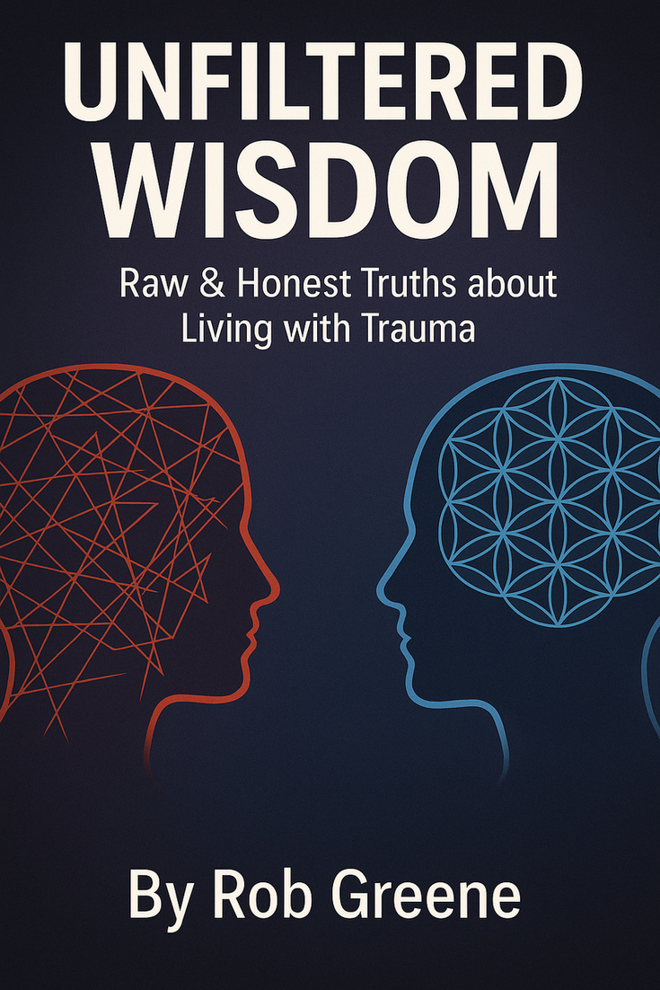 Unfiltered Wisdom — book cover by Rob Greene